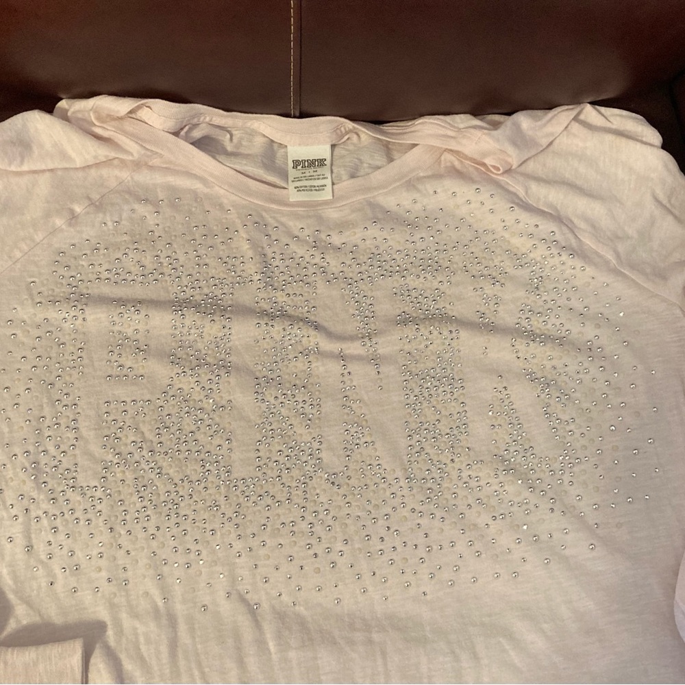 VS Pink long sleeve bling sweater Light Sweater
